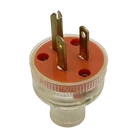 Electrical Plug 2020 New High Quality PVC Electrical Plug 127V 15A Electrical Plug