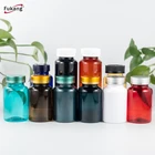 Plastic Bottles Plastic Wide Mouth 60Ml-500Ml Amber Plastic Pharmaceutical Pill Capsule Bottles For Tablet
