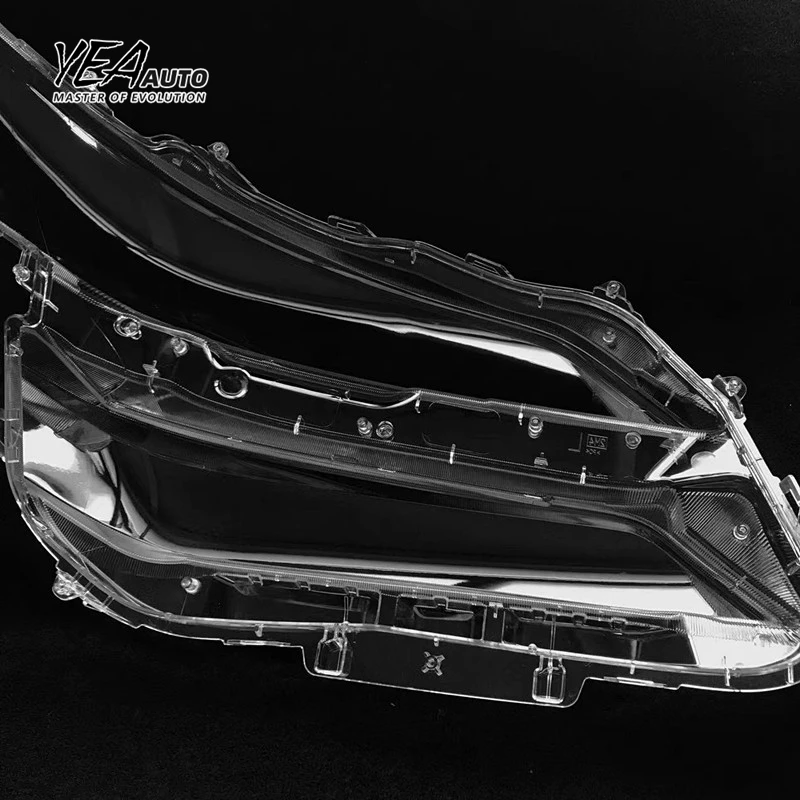 product yea auto car headlight cover headlight glass lens glass for toyota vellfire lens cover 2015 2018 pc lampshade clear shell475-5