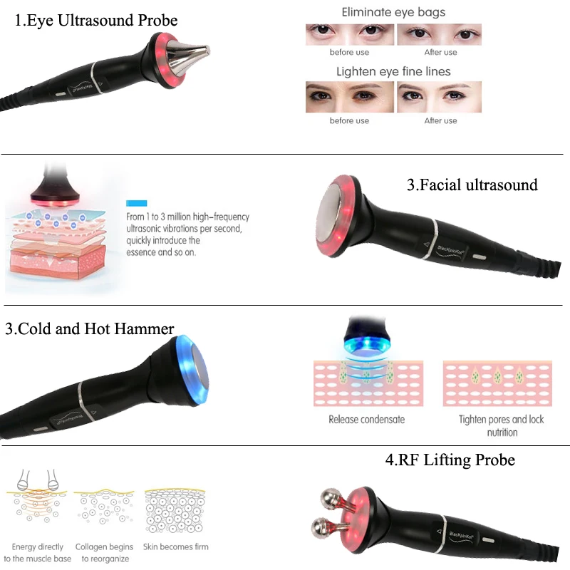 Aqua Peel Facial Machine Hydrodermabrasion Skin Rejuvenation Device for Professional Use 9 <strong>TECHNICAL SPECIFICATIONS</strong> Power: 110W Voltage: 100V/110V/220V Treatment Handpieces: 10 pcs Screen Size: 10.1inVacuum Range:0-90kpa Vacuum Range:0-90kpa Ultrasonic: 1Mhz / 2W/cm2 RF frequency:1.5Mhz Package Size: 47*45*42cm Package Weight: 10kg ReturnPolicy: <b class="magic-5"><span style="color: #2196ed;">30 Days Money back guarantee</span></b> <a href="http://skintechx.com/refund_returns" data-sm="true">Return Policy</a> ShippingDetails: <b class="magic-5"><span style="color: #2196ed;">FREE SHIPPING fast delivery</span></b> <a href="https://skintechx.com/shipping-policy" data-sm="true">Shipping policy</a> Aqua Peel Facial Machine Hydrodermabrasion Skin Rejuvenation Device for Professional Use