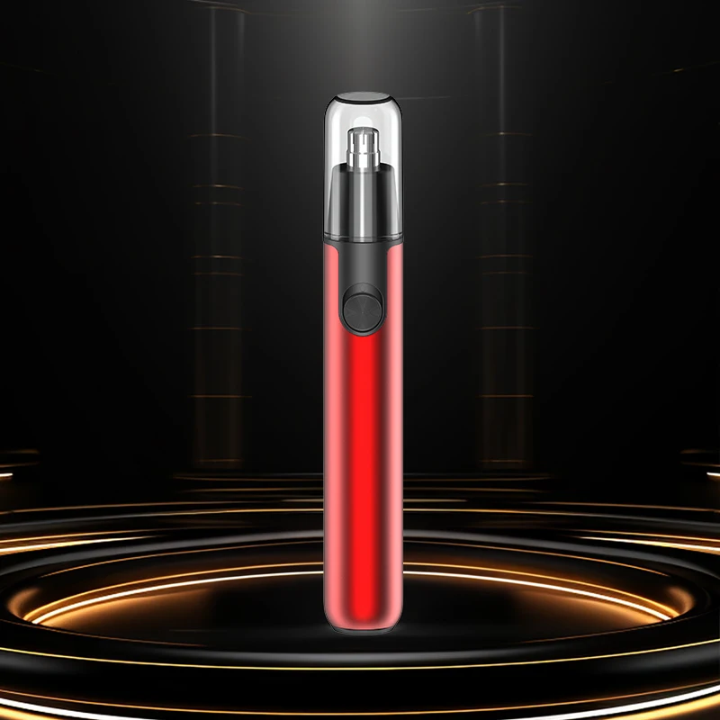 Portable Electric Nose Hair Trimmer for Men Metal Razor Clean Trimmer for Facial Hair Eyebrow Shaving for Household RV Car Use manufacture