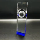 Gift Glass Gift Customize Glass Crystal Award Plaque Anniversary Gift Blank Glass Crystal Plaque