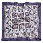 Scarf Quality Scarf Custom Digital Printed Satin Silk Polyester Cotton Scarf Square Neck Scarves For Lady With Logo