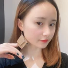 Earrings Wholesale Fashion Personalized Double Side Women Dangle Drops Crochet Earrings Hooks