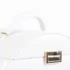 Women High Quality Pu Leather Women Jewel Box Pure Color Jewellery Gift Case Portable Women Packaging Box