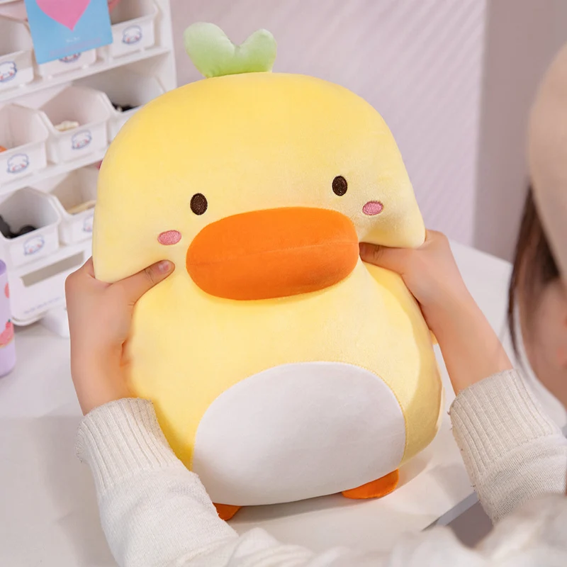 Wholesale Of Plushes Toy Dolls In Factories Yellow Cute And Soft Duckling Plush Toys Birthday Gifts Graduation Gifts Decorations