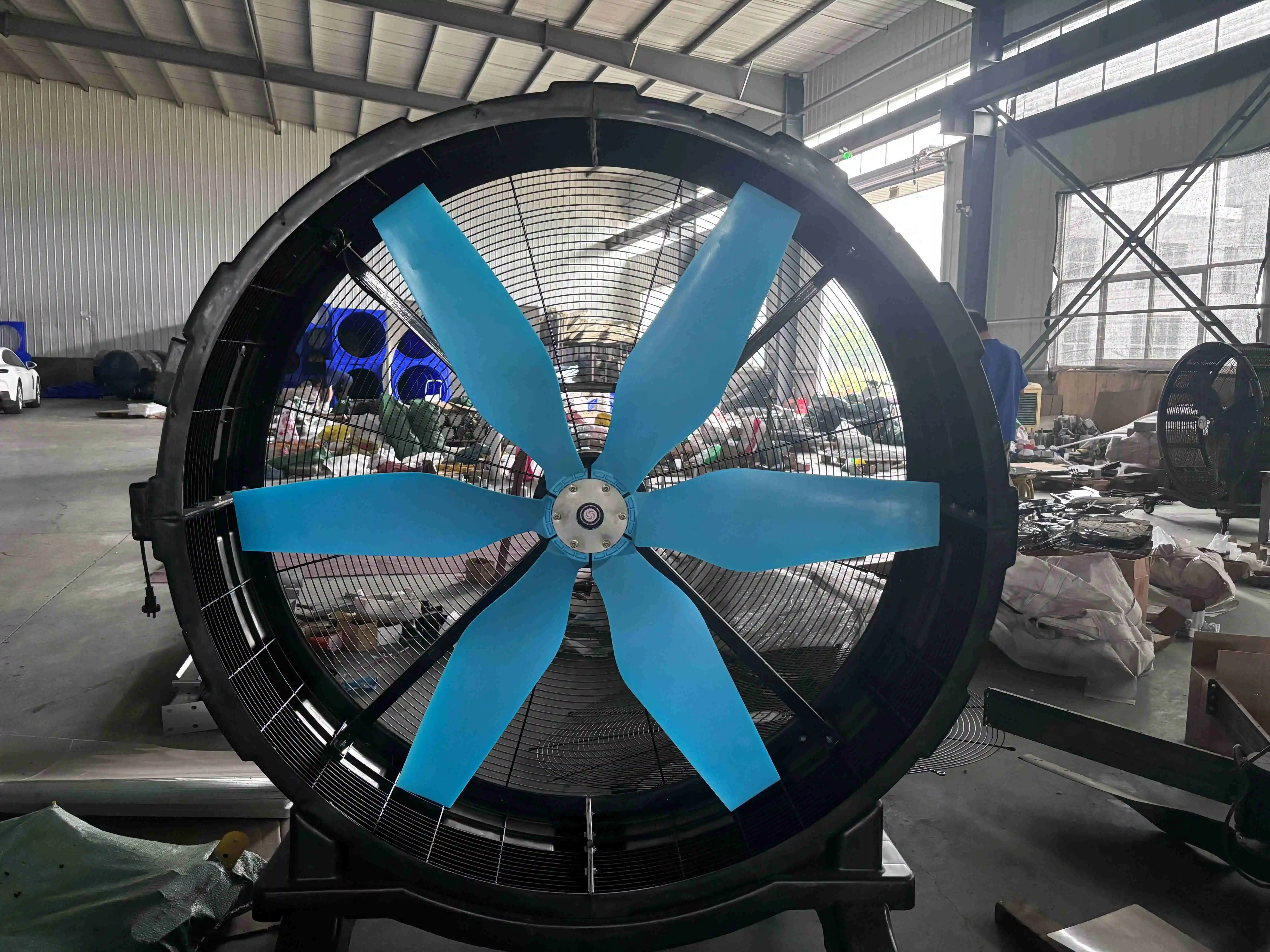 Fashion Drum Fan, 40-58'', 380V, 28000-42000m3 - detail 18