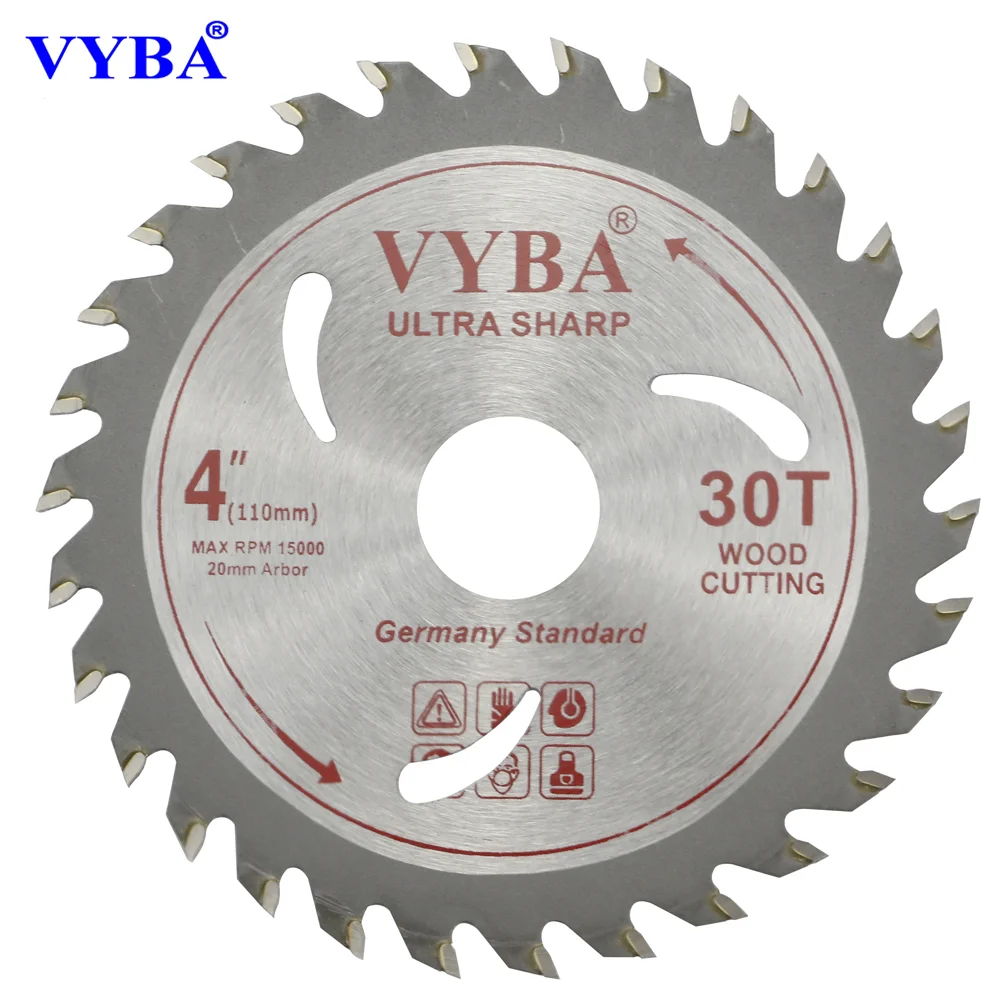 4inch 30t Tct Saw Blade For Woodworking 