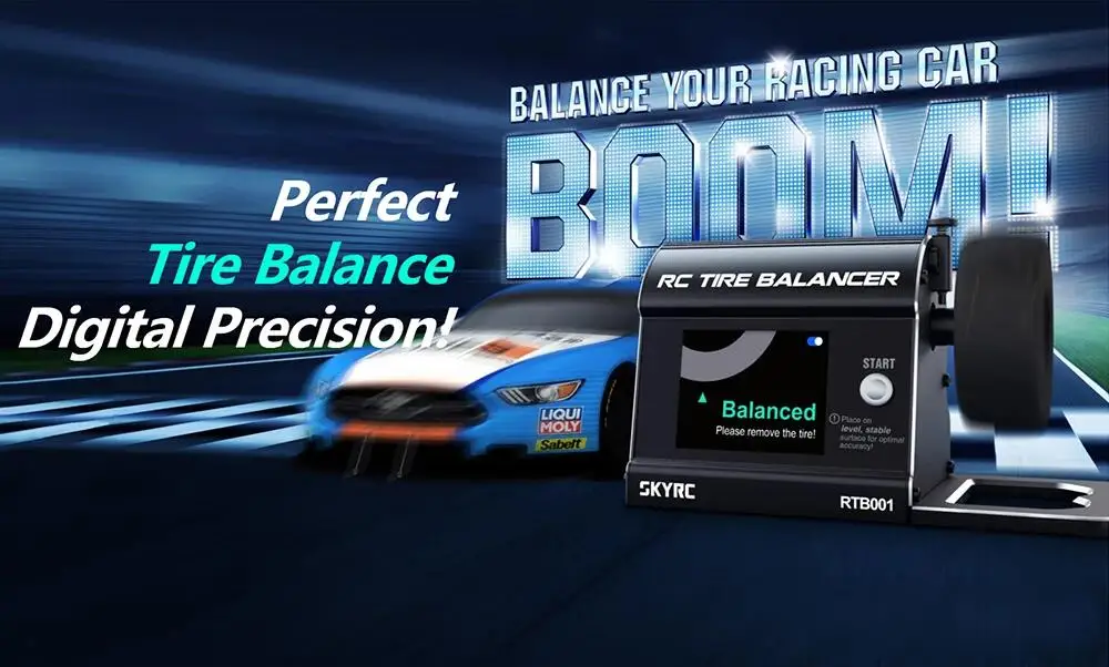 Skyrc Tire Balancer Rc Rtb001 7.2v12v Dc Input Powerful Dc Motor Seam