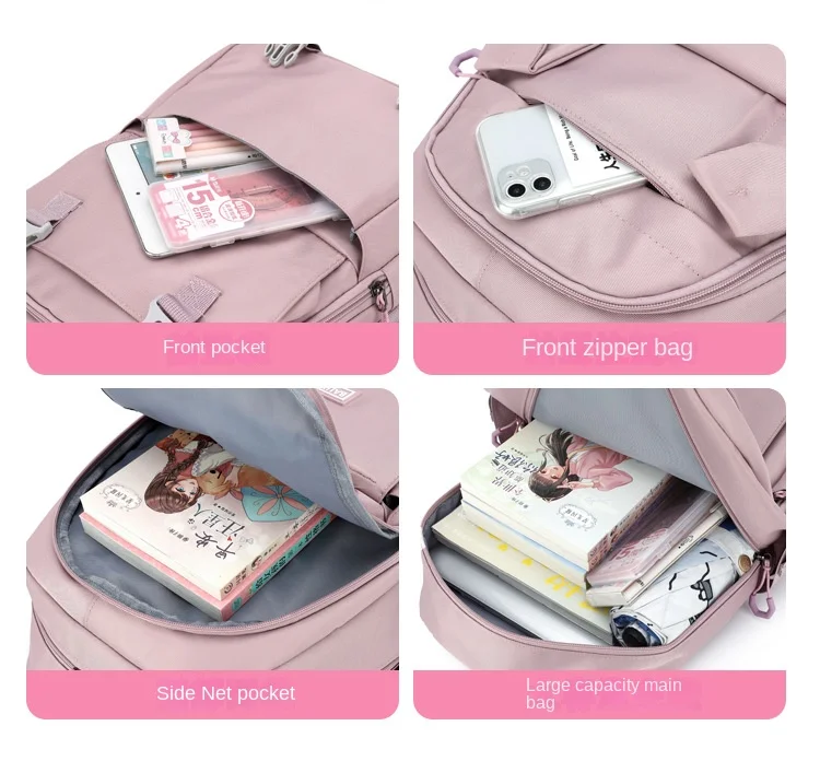 Backpack Child Girl School Backpacks Children Youth Large Capacity