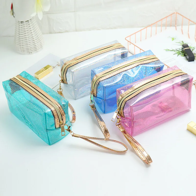 clear pouches for purse