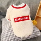 Clothes Wholesale New Fashion Comfortable And Breathable Winter Pet Dog Warm Fleece Clothes