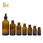 10ml 100ml Wholesale 5ml 10ml 15ml 20ml 30ml 50ml 100ml Brown Essential Oil Bottle Empty Amber Glass Dropper Bottle