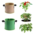 Plant Pot Fashionable Waterproof Geotextile Urban Plant Pot Felt Fabric Grow Bag For Planting Vegetables