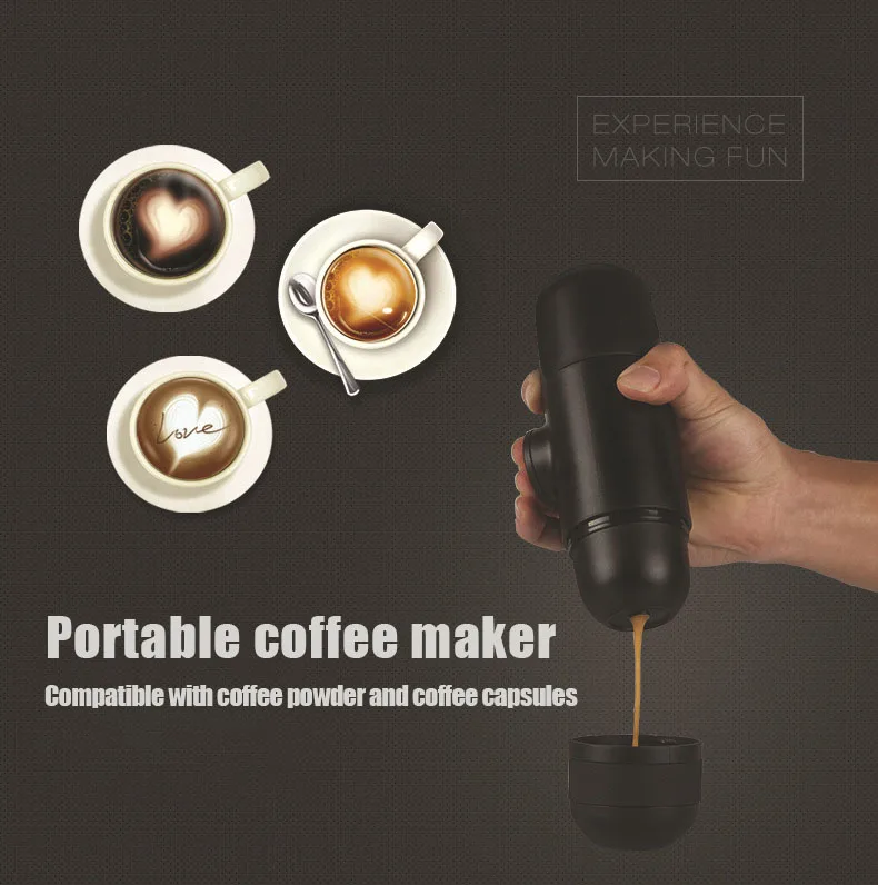 Portable Outdoor Coffee Machine USB Car Coffee Maker and Travel K-Cup Coffee Maker