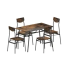 Set Dining Table A Set 2021 New Design Dining Tables And 4 Chairs Set Modern