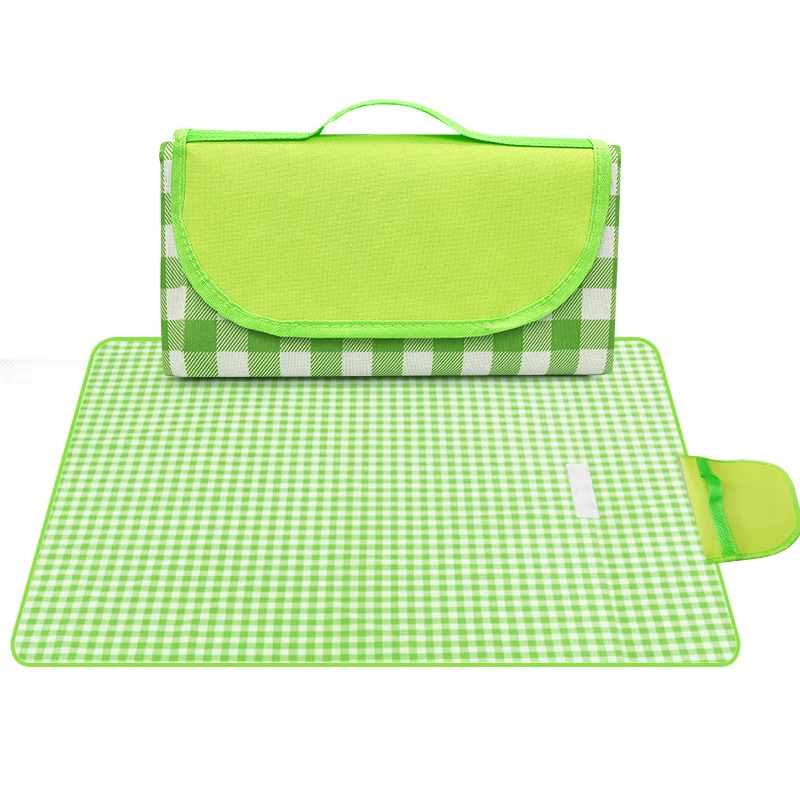 Custom Portable Foldable Picnic Mat Fashion Styles for Outdoor Beach Camping with PP Material Logo Included manufacture