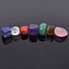 Gemstone Custom Natural Crystal Stones For Healing Wooden Box Set Charm 7 Chakra Gemstone Stones Kit