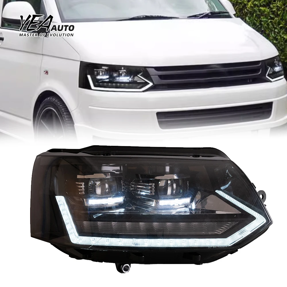 product headlight head light led headlights 2011 2015 head lamp for caravelle t5 van for volkswagen transporter vw t 5 headlight-4