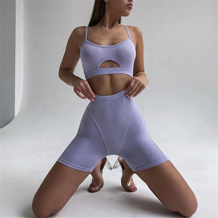 Yoga Sets Short Sportswear Fitness Suit Sport Outfit For Woman Gym Clothing