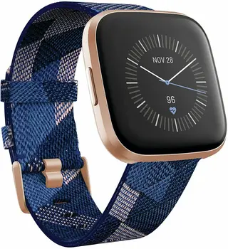 Woven Bands for Fitbit Versa 2 Special Edition Health and Fitness Smartwatch with Heart Rate, Alexa Built-In, Sleep Tracking