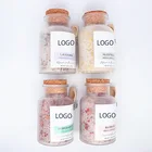 Salt Private Label Wholesale Floral Scented Aromatherapy Epsom Hemp Bath Spa Bubbling Crystals Bath Salt