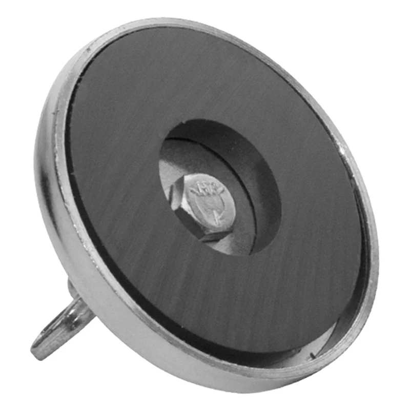 D68mm Powerful Mount Flag Holder D2.67inch 80lbs Round Base