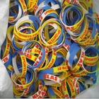 Rubber Bracelet Bracelets Rubber Bracelet Rainbows Letters Sports Bracelets Lovers Bracelet Silicone Bands
