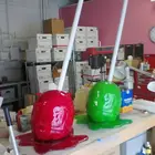 Resin Wholesale Price Life Size Fiberglass Lollipop Sculpture Resin Candy Statue