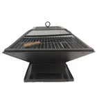 Mini Mgo Outdoor Bbq Brazier Fire Pit Table Ball Burner And Pan Kit Sphere Portable Grill Grate