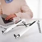 Computer Table Stand Great Roc Plastic Portable Laptop Desk Foldable Angle Adjustable Laptop Computer Table Stand