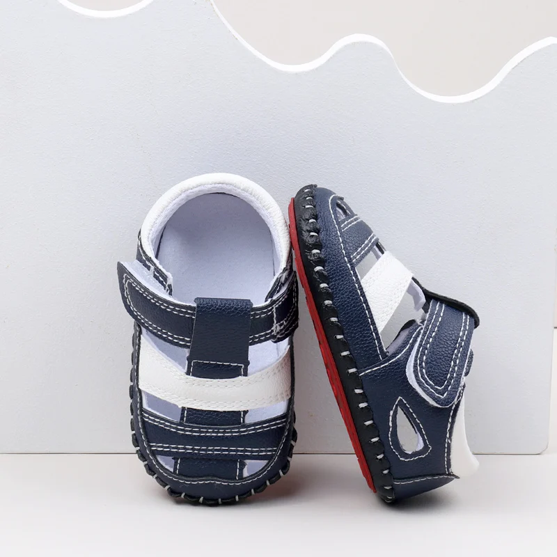 2024 Unisex Soft TPR Anti-slip Outsole Baby Sandals Summer Shoes for Boys and Girls factory
