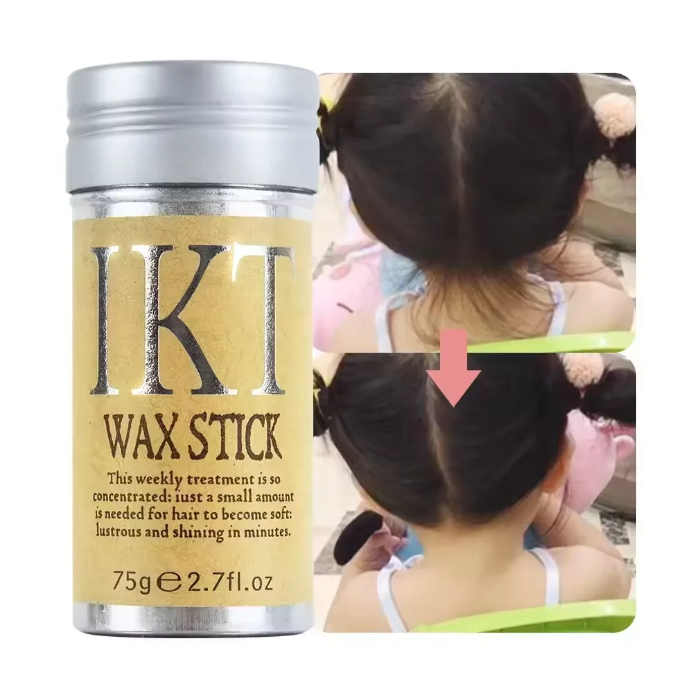 private label cosmetics Hair Wax Stick Packaging Non Greasy Smooth Styling products Hair Wax Private Label Wax Hair Stick