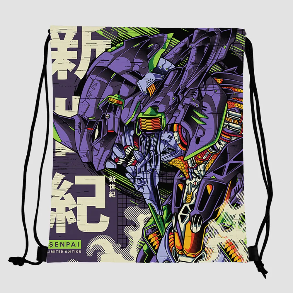 Custom Logo Anime Eva Gundam Godzilla 