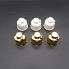 Caps Flip Cap Aluminum Caps 24mm Plastic Aluminum Caps White Gold Plating Flip Top Cap