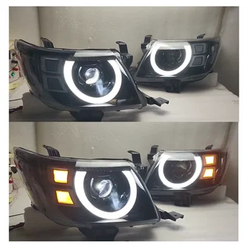 Hot sales pickcup headlights Full LED Vigo headlamp for Toyota Hilux pickup accessories  2011-2014