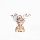 Fruit Dish Popular Selling Decoration Retro Resin Plate Dried Dishes Fruit Dish Gold