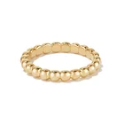 925 Silver Ring Silverrings 925 Silver 18k 2021 Statement Jewelry Bead Band 925 Sterling Silver Gold Ring 18k