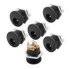 Socket DC-022 5.5-2.1/5.5 X 2.1mm DC Power Socket With Threaded Screws Audio Socket DC-022