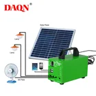 Working Mini Mini Factory Price 20W With 16AH 11.1V Battery Working 24H Home Mini DC Solar Kit