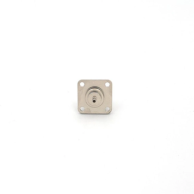 UHF Crimp Type 4 Hole Flange PL259 Female Connector for RG316 RG400 RG174 RG178 Caoxial Cable