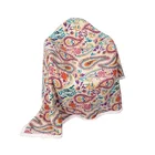 Native American Retro Blanket Retro Style Coral Super Soft Printed Native American Sherpa Blanket