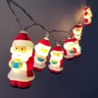 Christmas Lights Wholesale Custom Battery Or USB Santa Christmas Tree Lights Led String