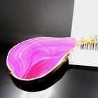Wholesale Pendant Pendants Wholesale Natural Crystal Stone Pendant Agate Slice Pendants