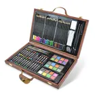 Drawing Set Drawing Set Popular Universal Deluxe DIY Drawing Painting Art Set With Wooden Box Kids Stationery Gifts