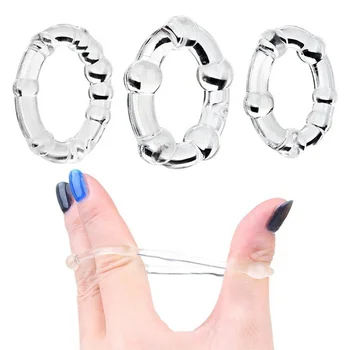 Silicone Penis Rings Ultra Soft Stretchy Cock Ring For Erection Enhancing Long Lasting Stronger Men Sex Toy For Men