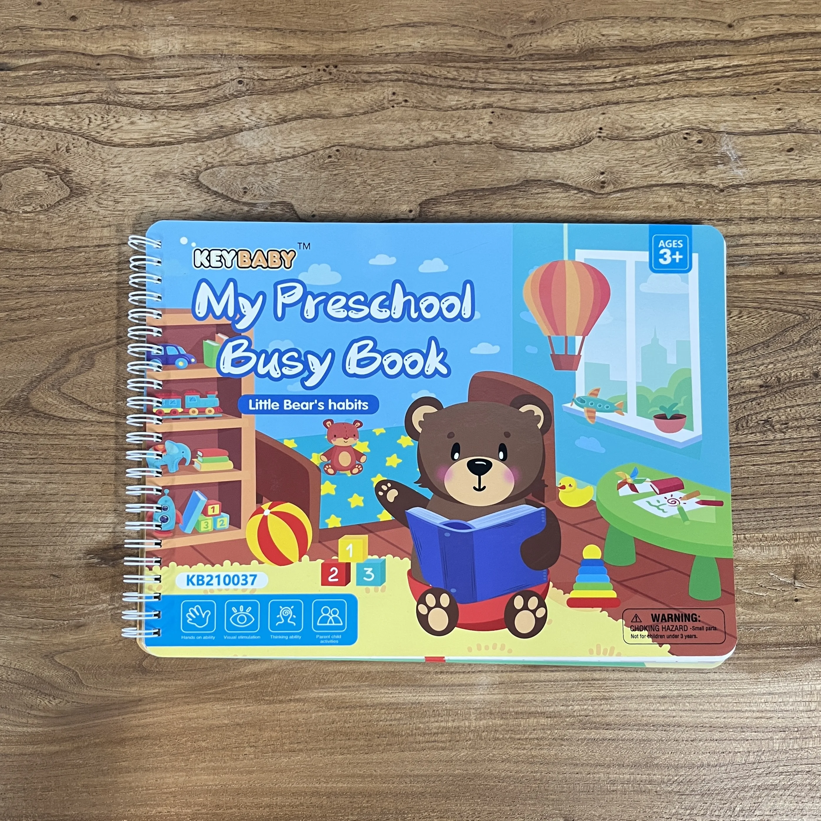 clé de produitbaby personnalisé mon livre d'activités préscolaires anglais feutre activité occupée jouets d'apprentissage montessori livre éducatif pour enfants impression647-27