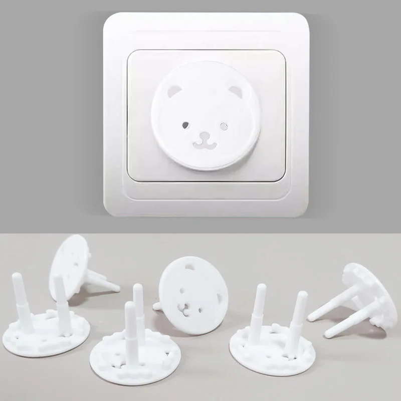 EU Power Socket Electrical Outlet Baby Kids Child Safety Guard Protection Anti Shock Plugs Protector Cover