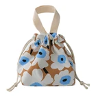 Cotton Bag Small Organic Cotton Canvas Drawstring Bag Sack Dust Draw String Cloth Fabric Bag With Logo