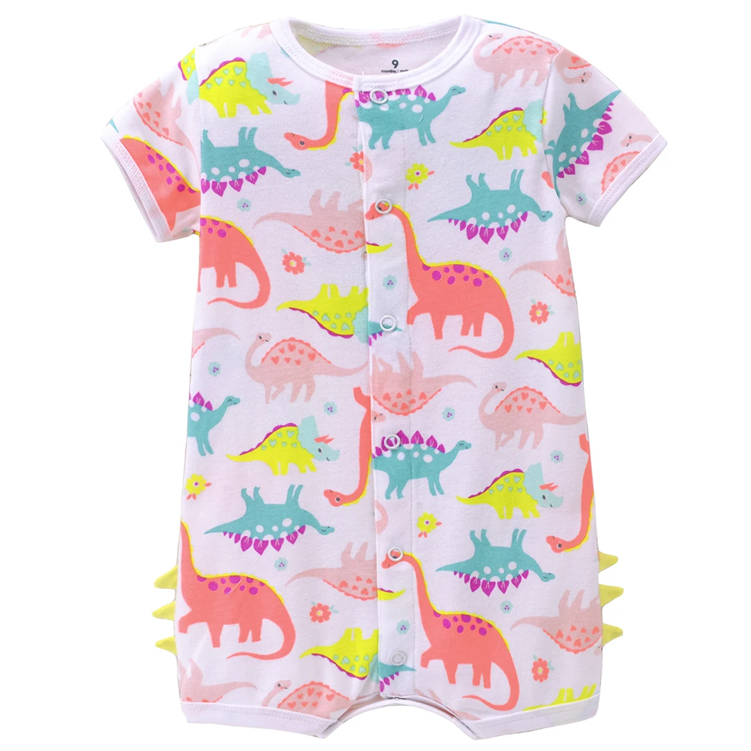 5pcs/lot Baby Romper 2021 Short Sleeve 